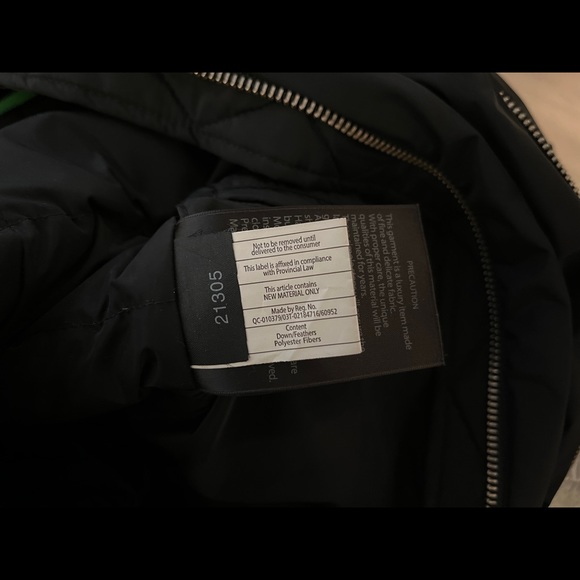 Katryn hip length winter down jacket with fur - Picture 5 of 9